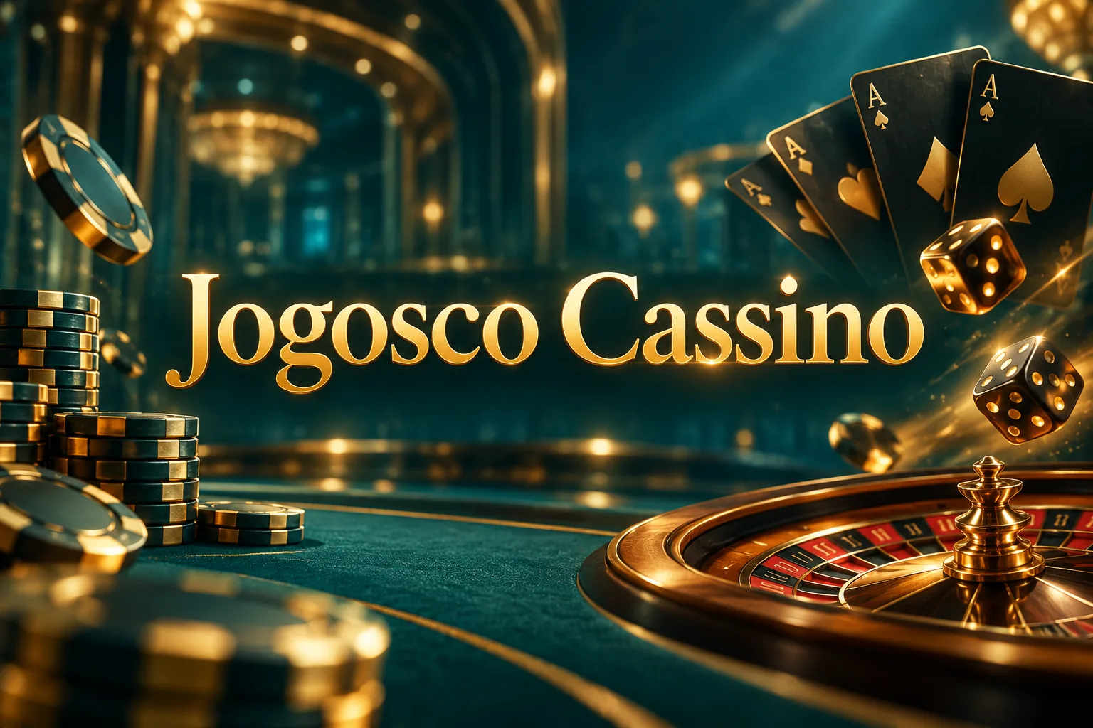 Banner do Jogosco Cassino com o bônus de R$ 1.000 e 150 rodadas grátis em slots da PG Soft
