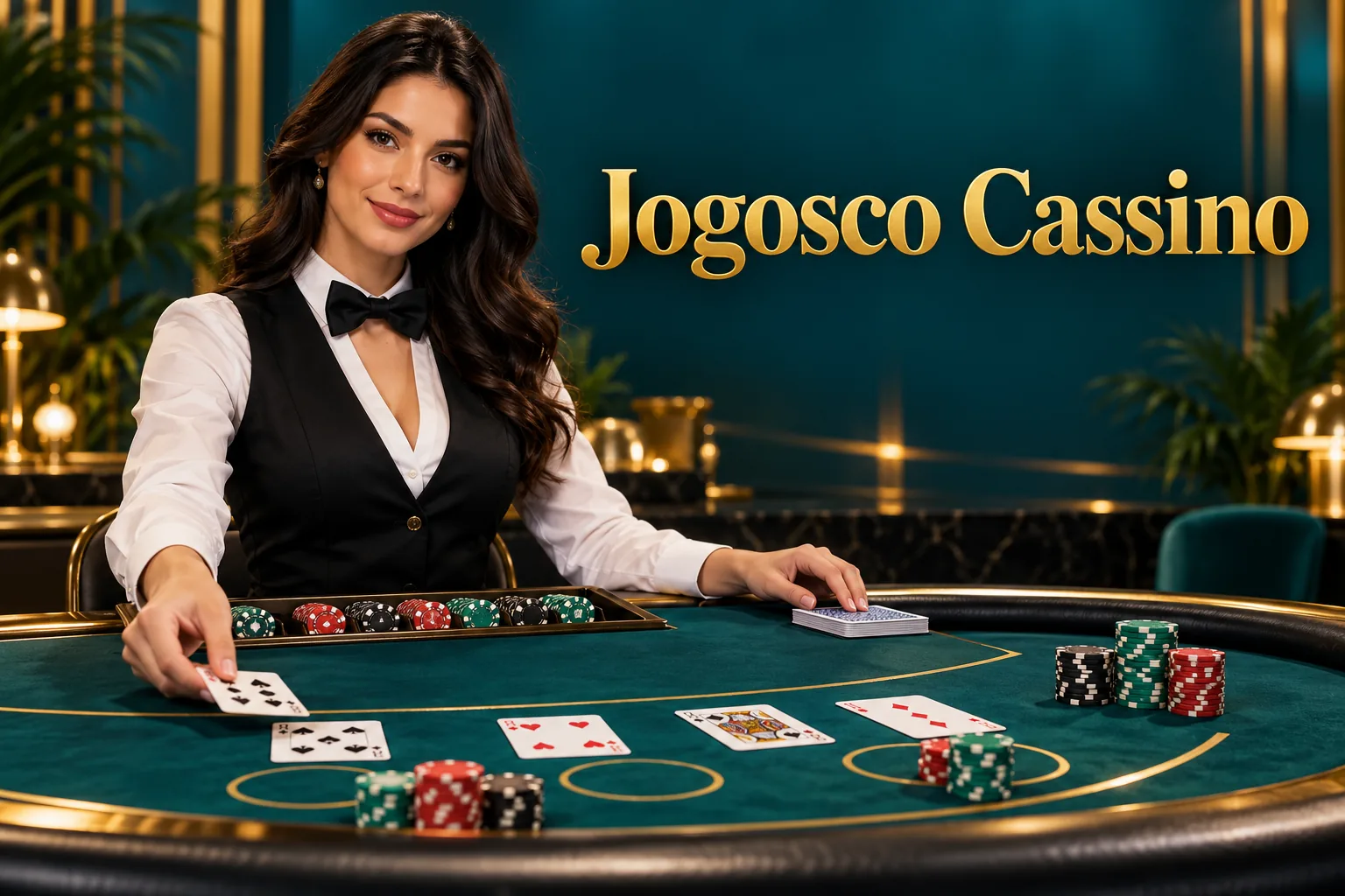 Cassino ao vivo com apresentador em português